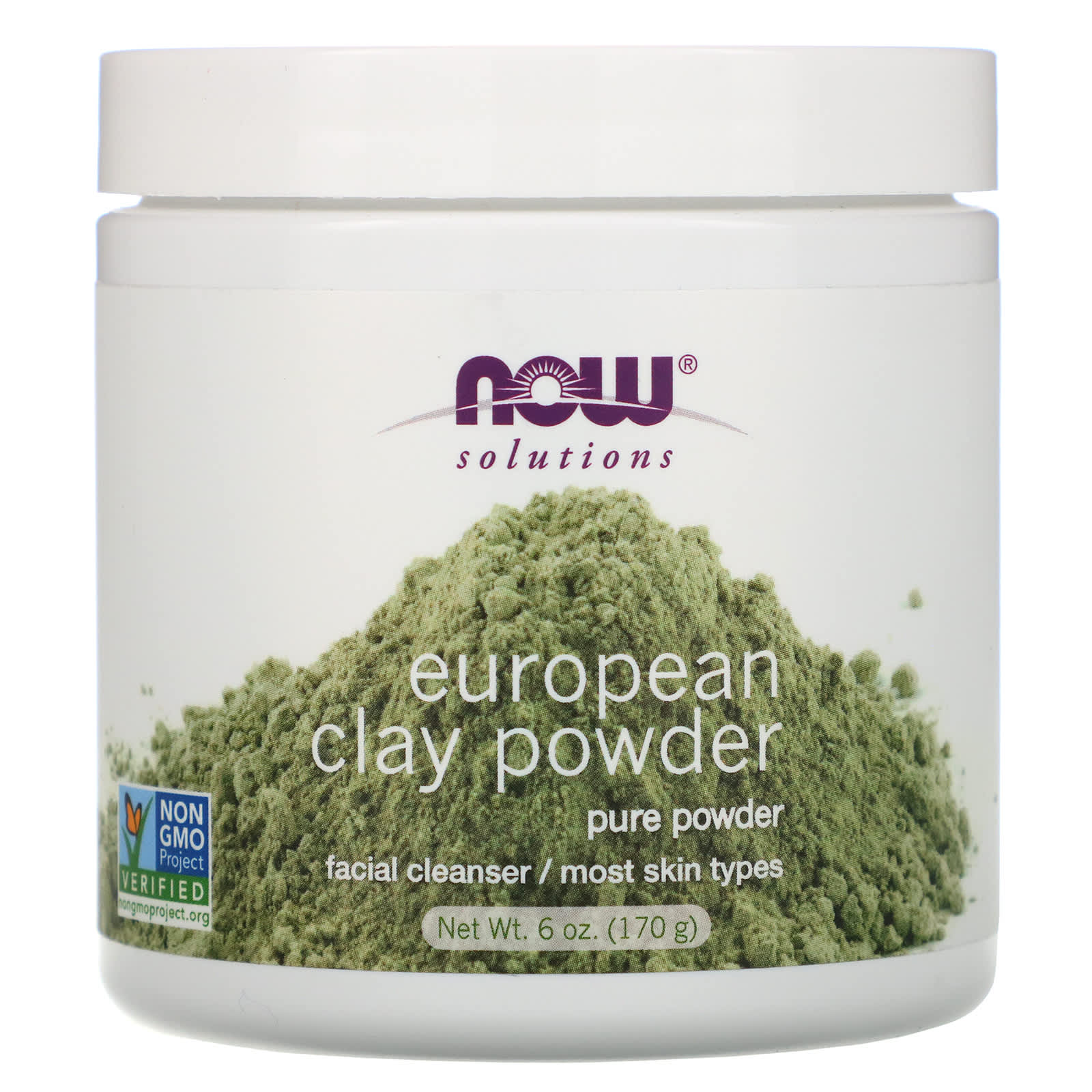 Now Foods, Green Clay, 6 OZ Powder UPC 733739081506 | HiLife Vitamins