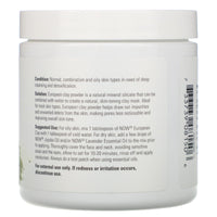 Now Foods, Green Clay, 6 OZ Powder UPC 733739081506 | HiLife Vitamins