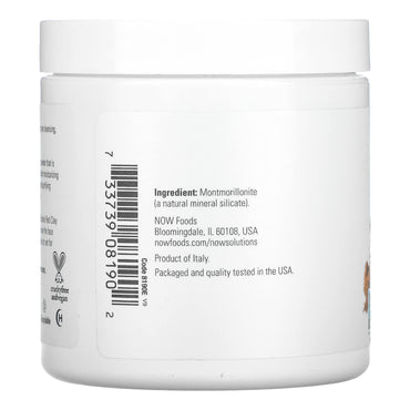 Now Foods, Red Clay, 6 OZ OZ Powder UPC 733739081902 | HiLife Vitamins