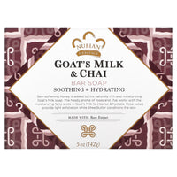 Nubian Soaps, Bar Soap Goat's Milk & Chai, 5 Oz UPC 764302123156 | Hilife Vitamins