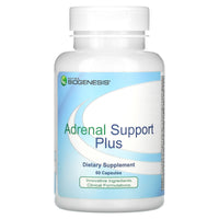Nutra BioGenesis, Adrenal Support Plus, 60 Vegatable Capsules UPC 812806102020 | HiLife Vitamins