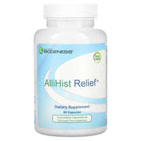 Nutra BioGenesis, AlliHist Relief, 90 Vegatable Capsules UPC 812806102068 | HiLife Vitamins