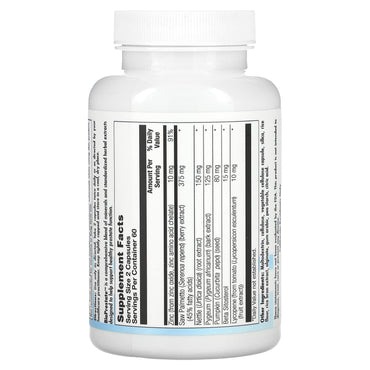 Nutra BioGenesis, BioProstate, 120 Vegatable Capsules UPC 812806102167 | HiLife Vitamins