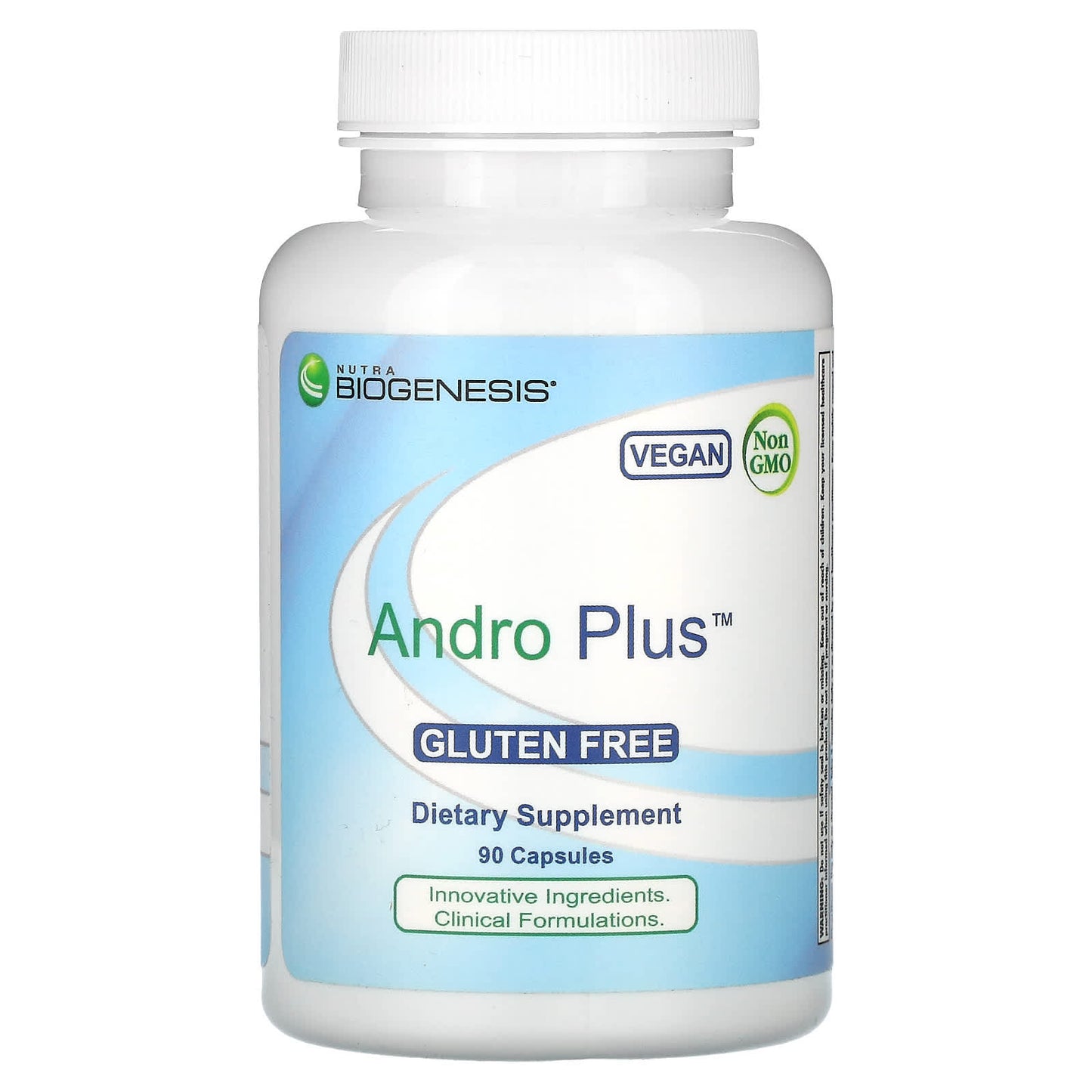 Nutra BioGenesis, Andro Plus, 90 Vegatable Capsules UPC 812806102242 | HiLife Vitamins