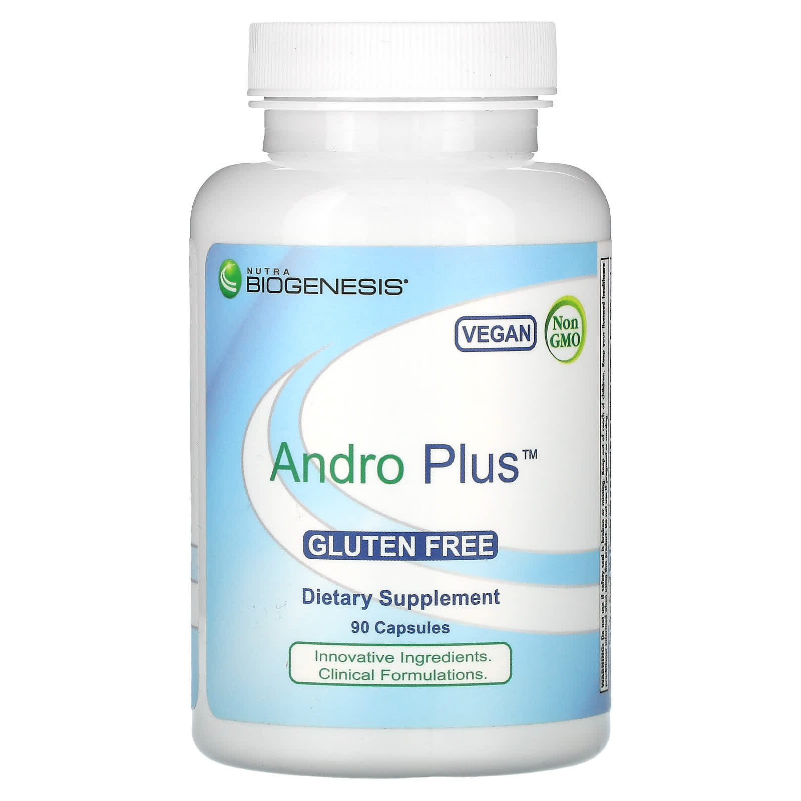 Nutra BioGenesis, Andro Plus, 90 Vegatable Capsules UPC 812806102242 | HiLife Vitamins