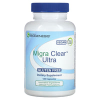 Nutra BioGenesis, Migra-Clear Ultra, 120 Vegatable Capsules - 812806102280 | Hilife Vitamins