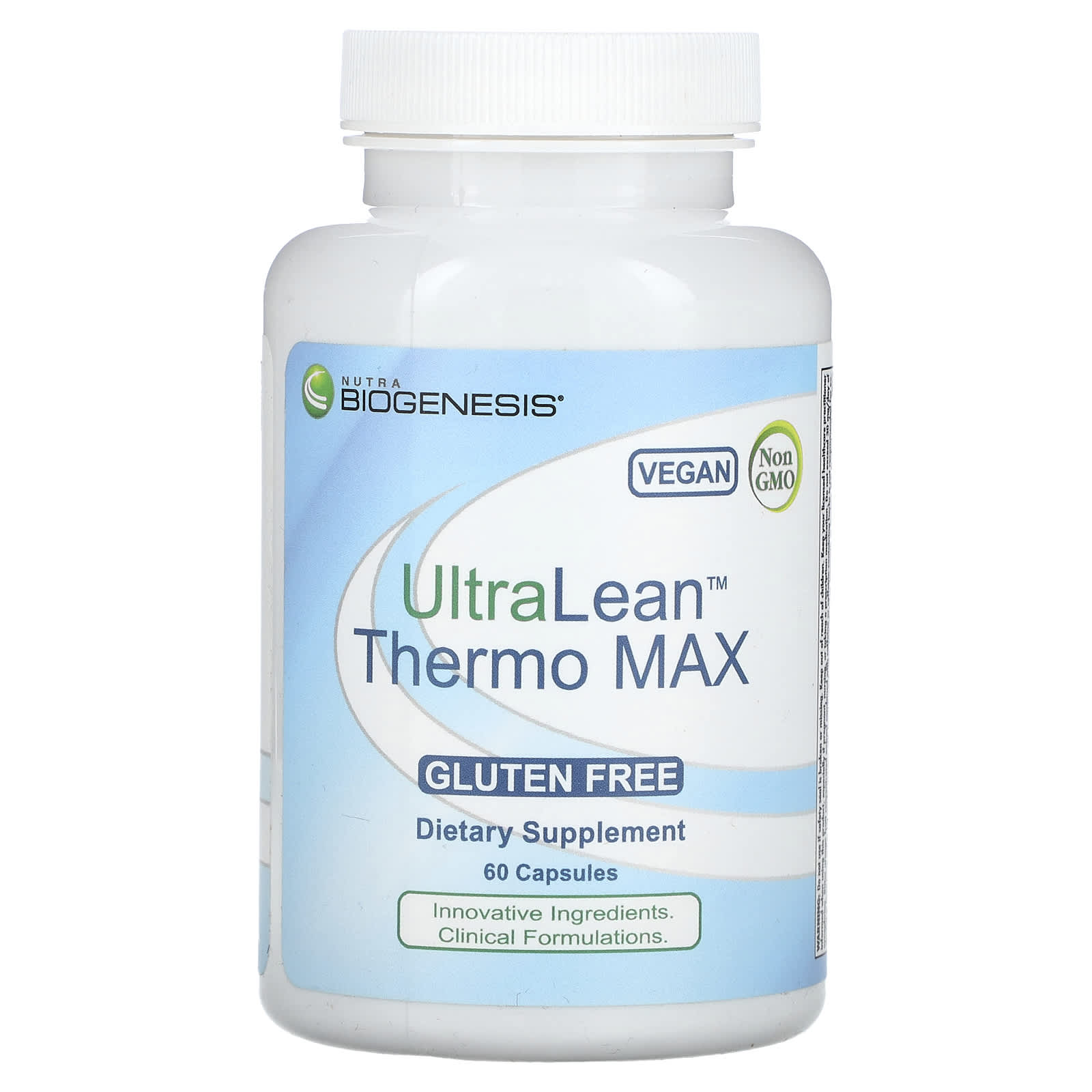 Nutra BioGenesis, UltraLean Thermo Max, 60 Capsules UPC 812806102372 | HiLife Vitamins