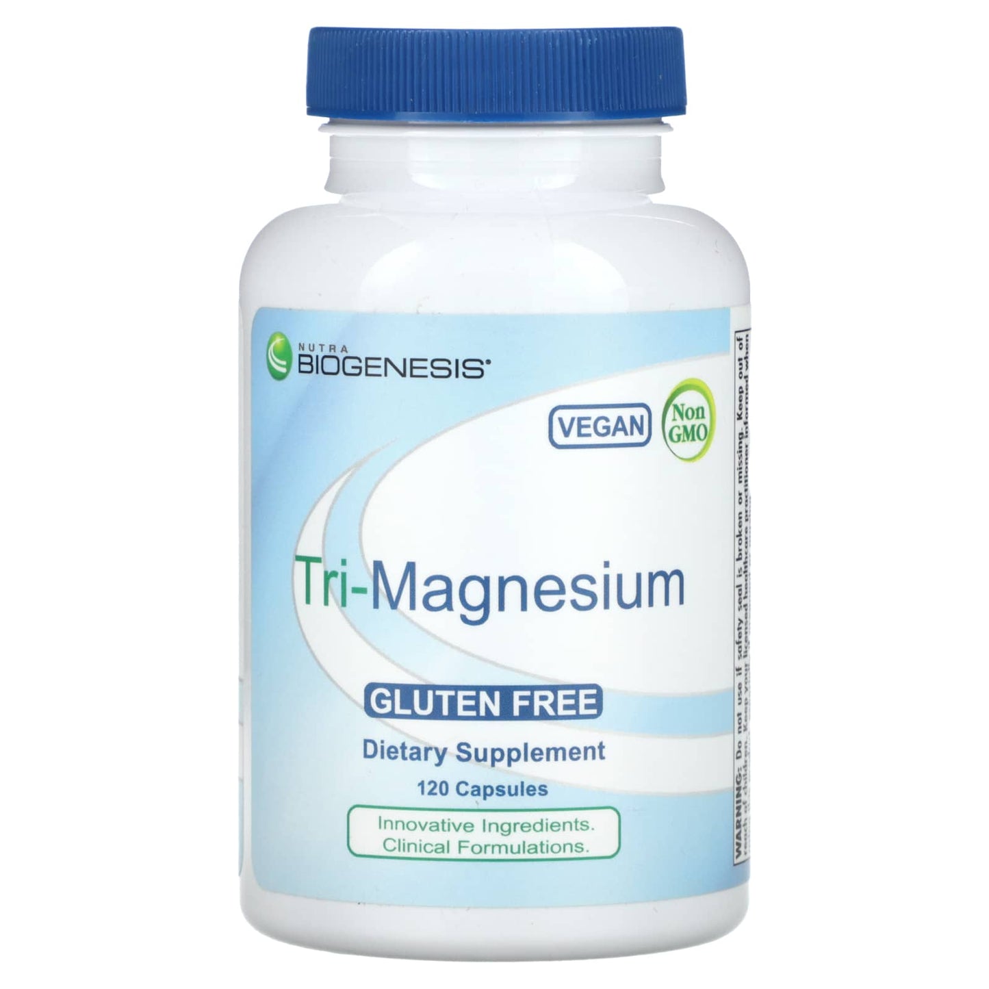 Nutra BioGenesis, Tri-Magnesium, 120 Vegatable Capsules UPC 812806102389 | HiLife Vitamins