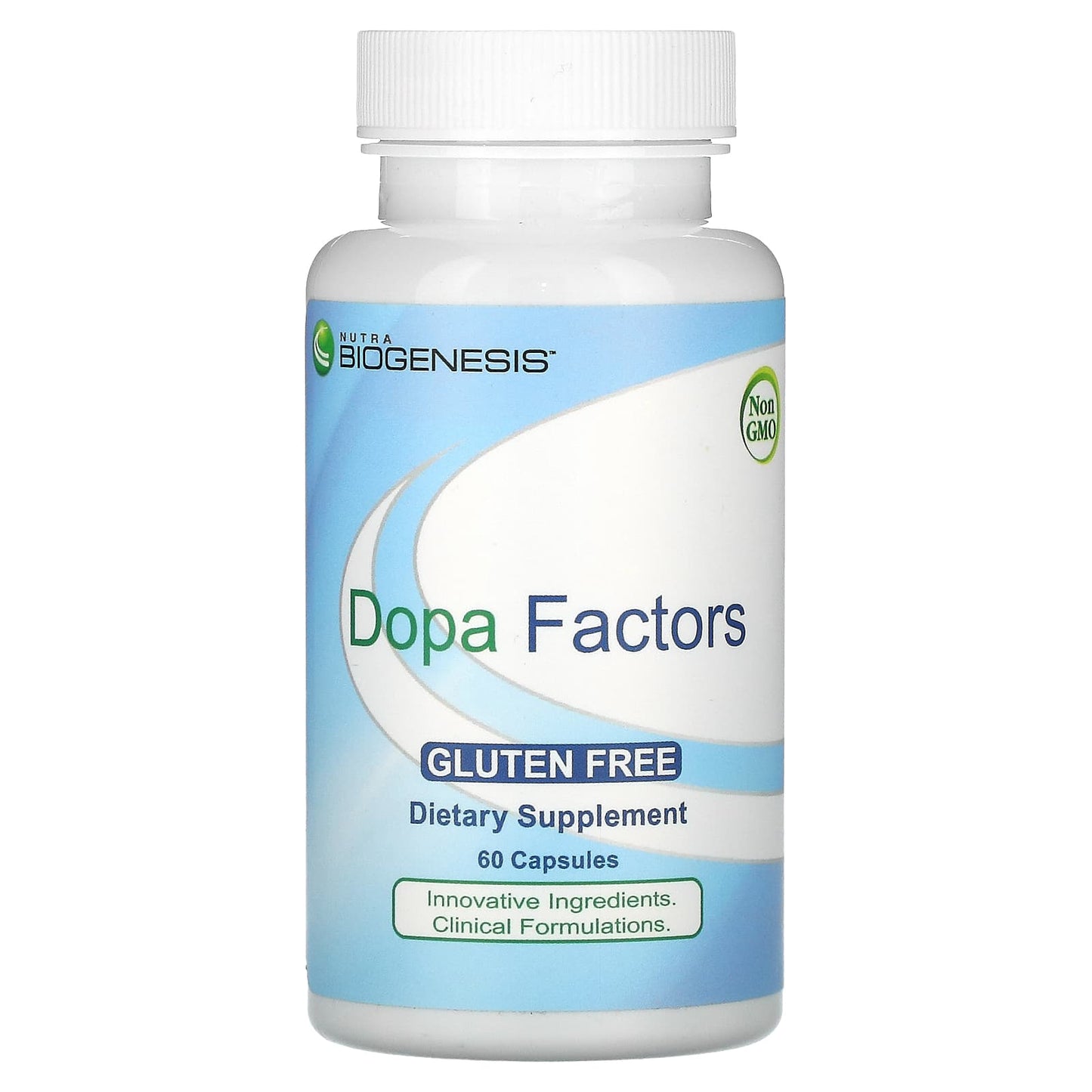 Nutra BioGenesis, Dopa Factors, 60 Capsules UPC 812806102617 | HiLife Vitamins