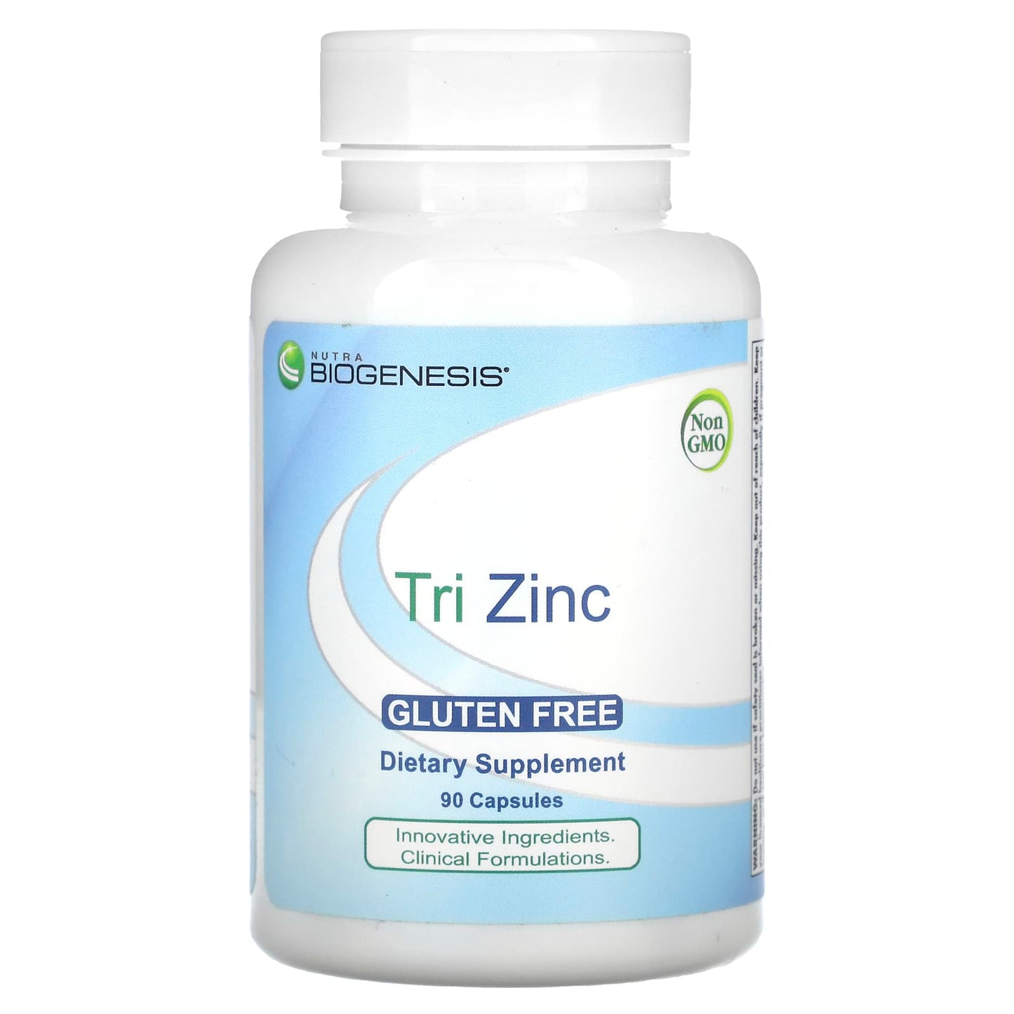 Nutra BioGenesis, Tri Zinc, 90 Vegatable Capsules UPC 812806102662 | HiLife Vitamins