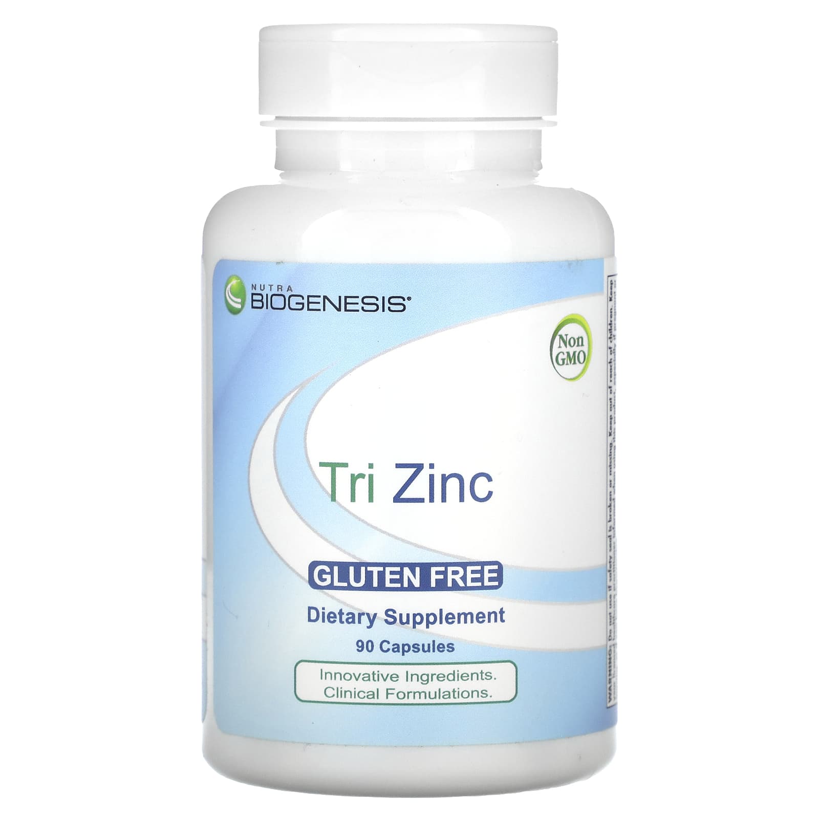 Nutra BioGenesis, Tri Zinc, 90 Vegatable Capsules UPC 812806102662 | HiLife Vitamins