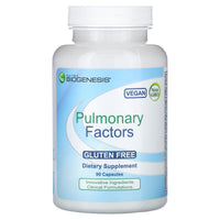 Nutra BioGenesis, Pulmonary Factors, 90 Vegatable Capsules UPC 812806102693 | HiLife Vitamins