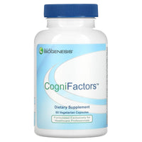 Nutra BioGenesis, CogniFactors, 60 Vegatable Capsules UPC 812806102716 | HiLife Vitamins