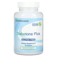Nutra BioGenesis, Diabetone Plus, 90 Vegatable Capsules UPC 812806102983 | HiLife Vitamins