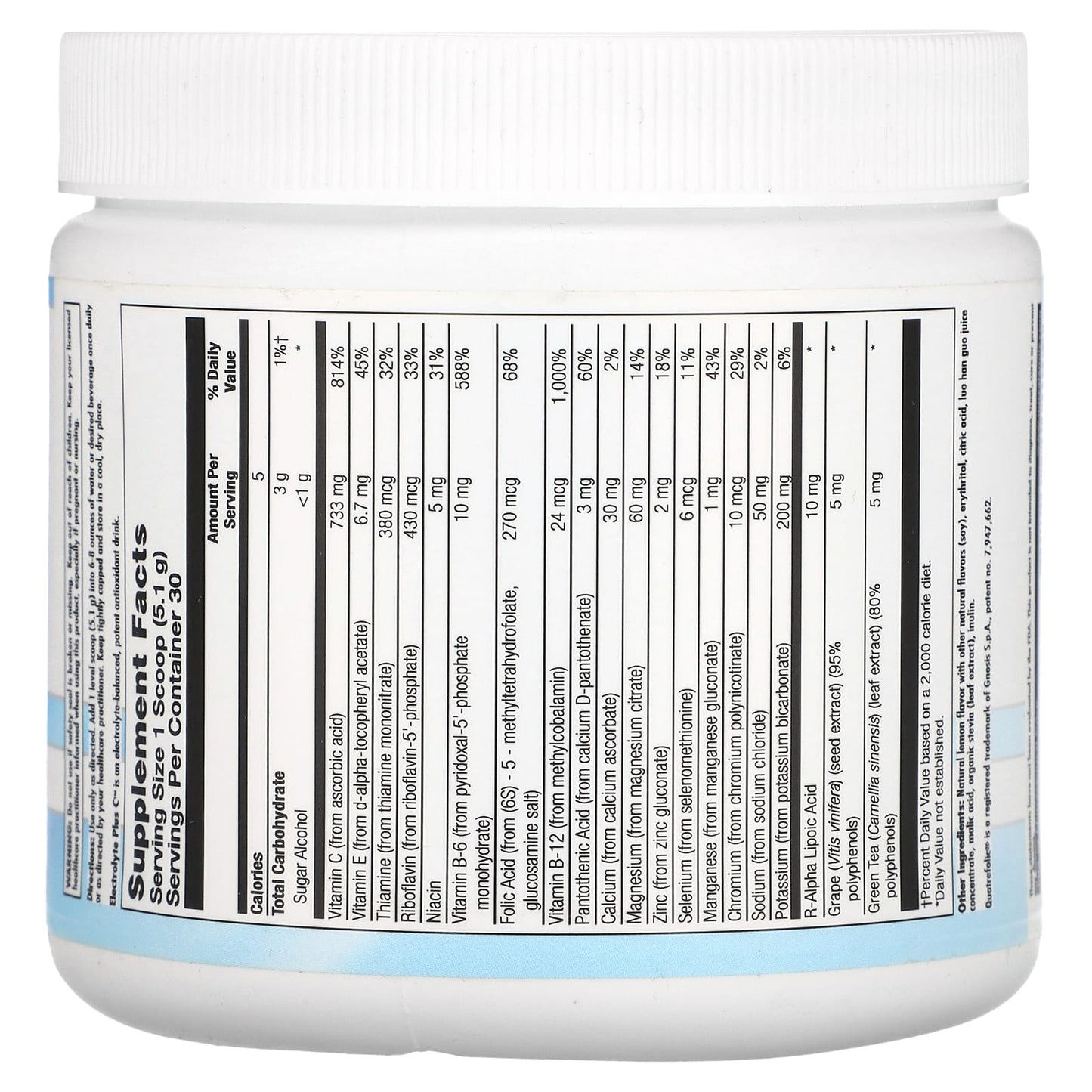 Nutra BioGenesis, Electrolyte Plus C, .19 Gms UPC 812806104109 | HiLife Vitamins