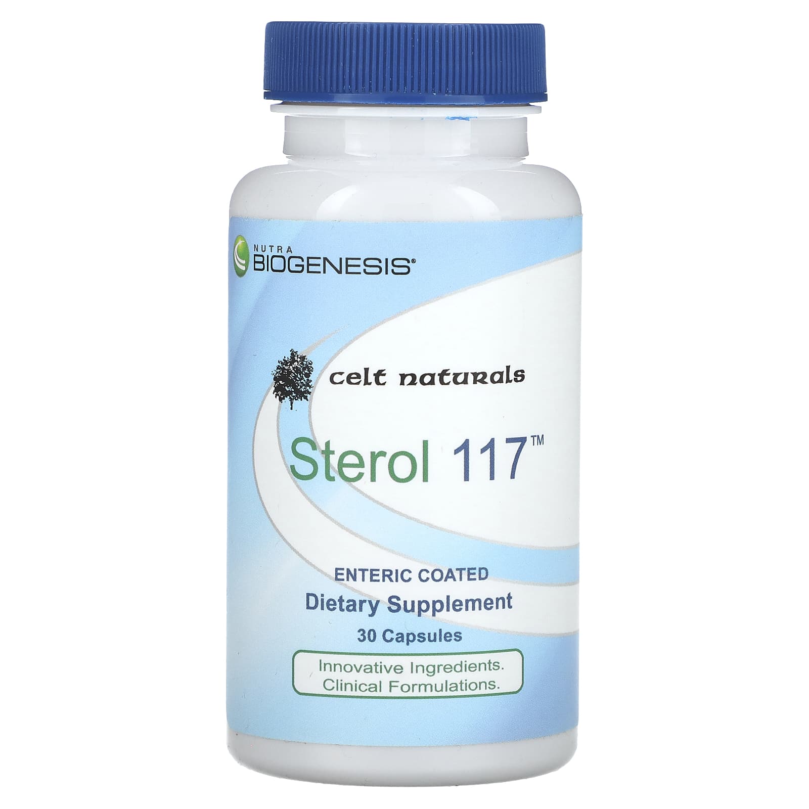 Nutra BioGenesis, Sterol 117, 30 Vegatable Capsules UPC 812806205059 | HiLife Vitamins