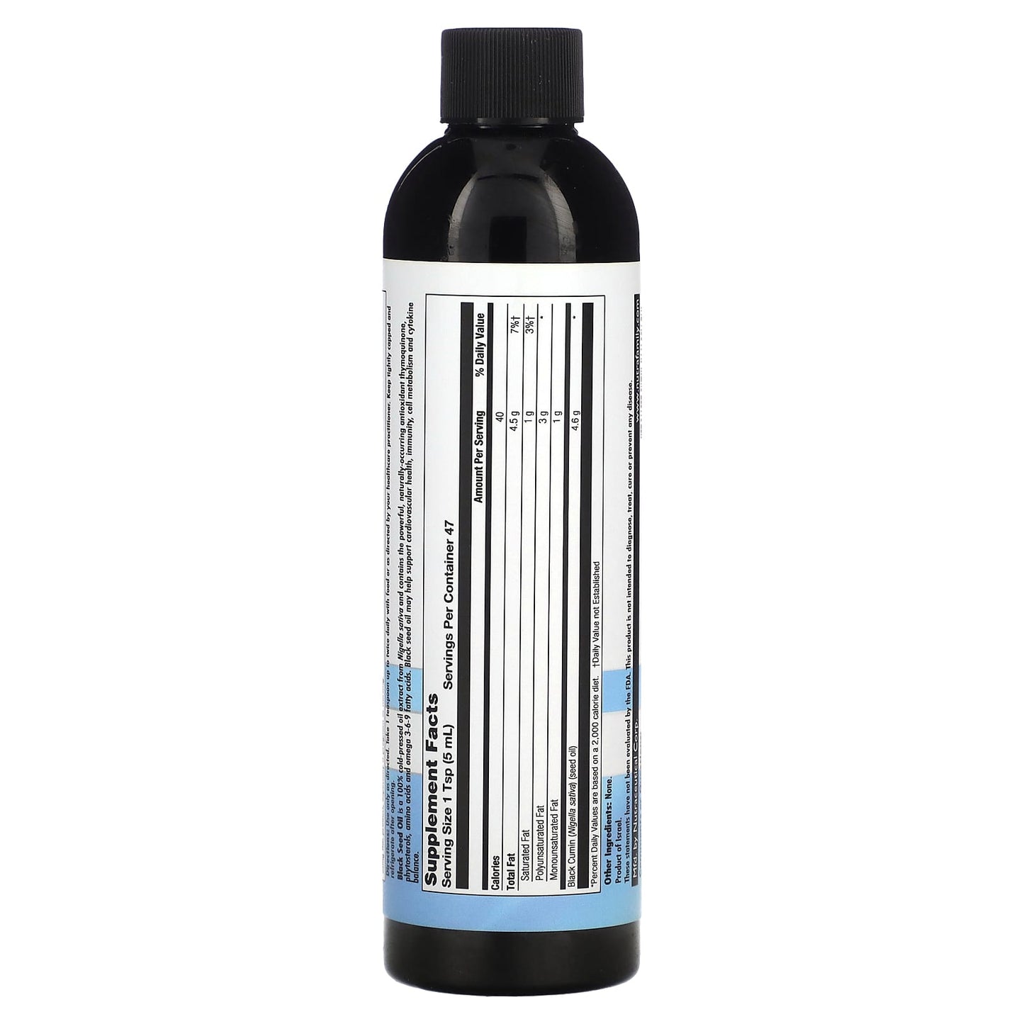 Nutra BioGenesis, Black Seed Oil, 8 Oz UPC 812806388189 | HiLife Vitamins