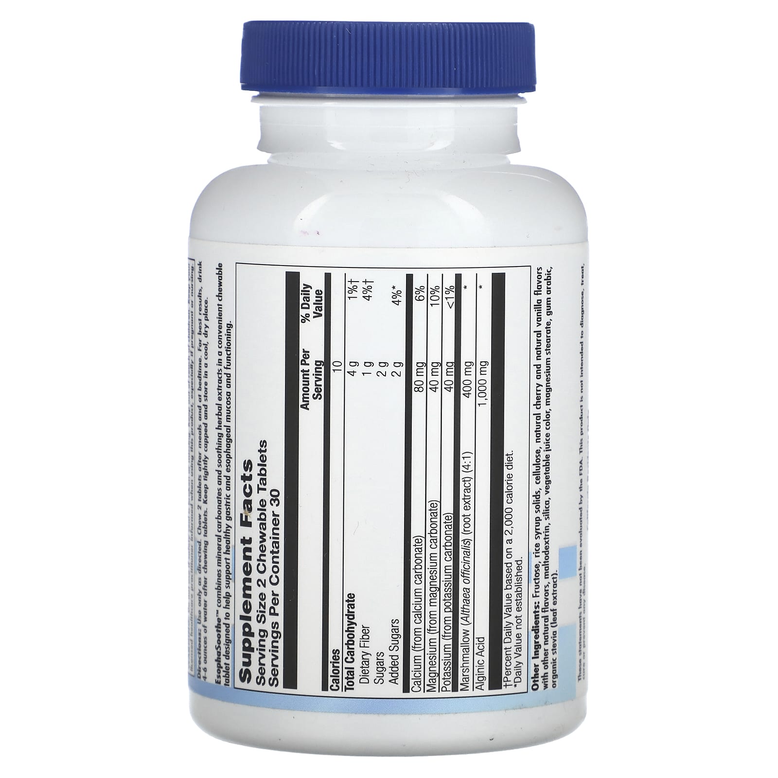 Nutra BioGenesis, EsophaSoothe, 60 Chewable UPC 812806524549 | HiLife Vitamins