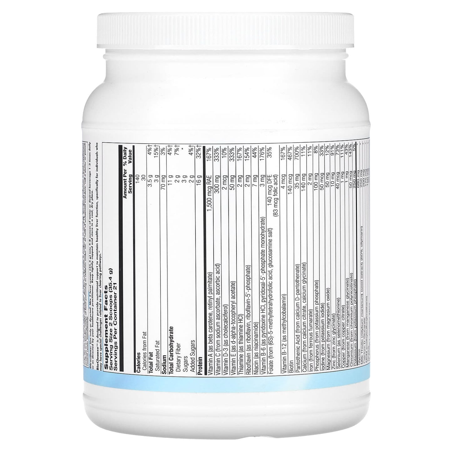 Nutra BioGenesis, BioCleanse Powder, 1.63 Lbs - [product_sku] | HiLife Vitamins