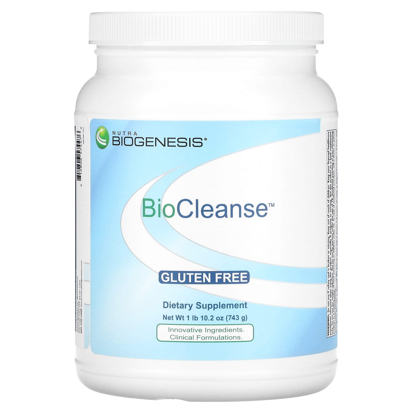 Nutra BioGenesis, BioCleanse Powder, 1.63 Lbs - 812806574476 | Hilife Vitamins