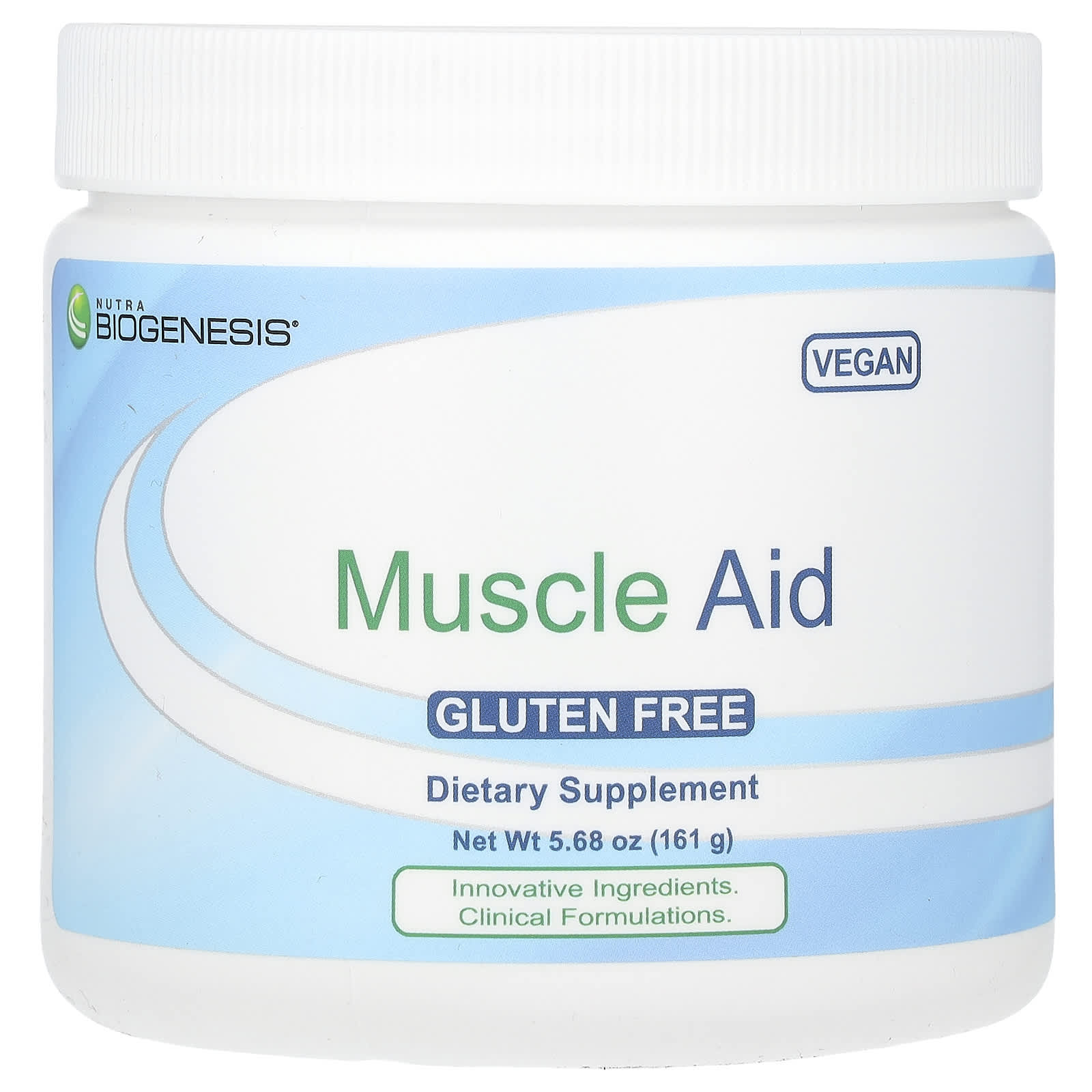Nutra BioGenesis, Muscle Aid, 5.4 Gms UPC 812806835355 | HiLife Vitamins