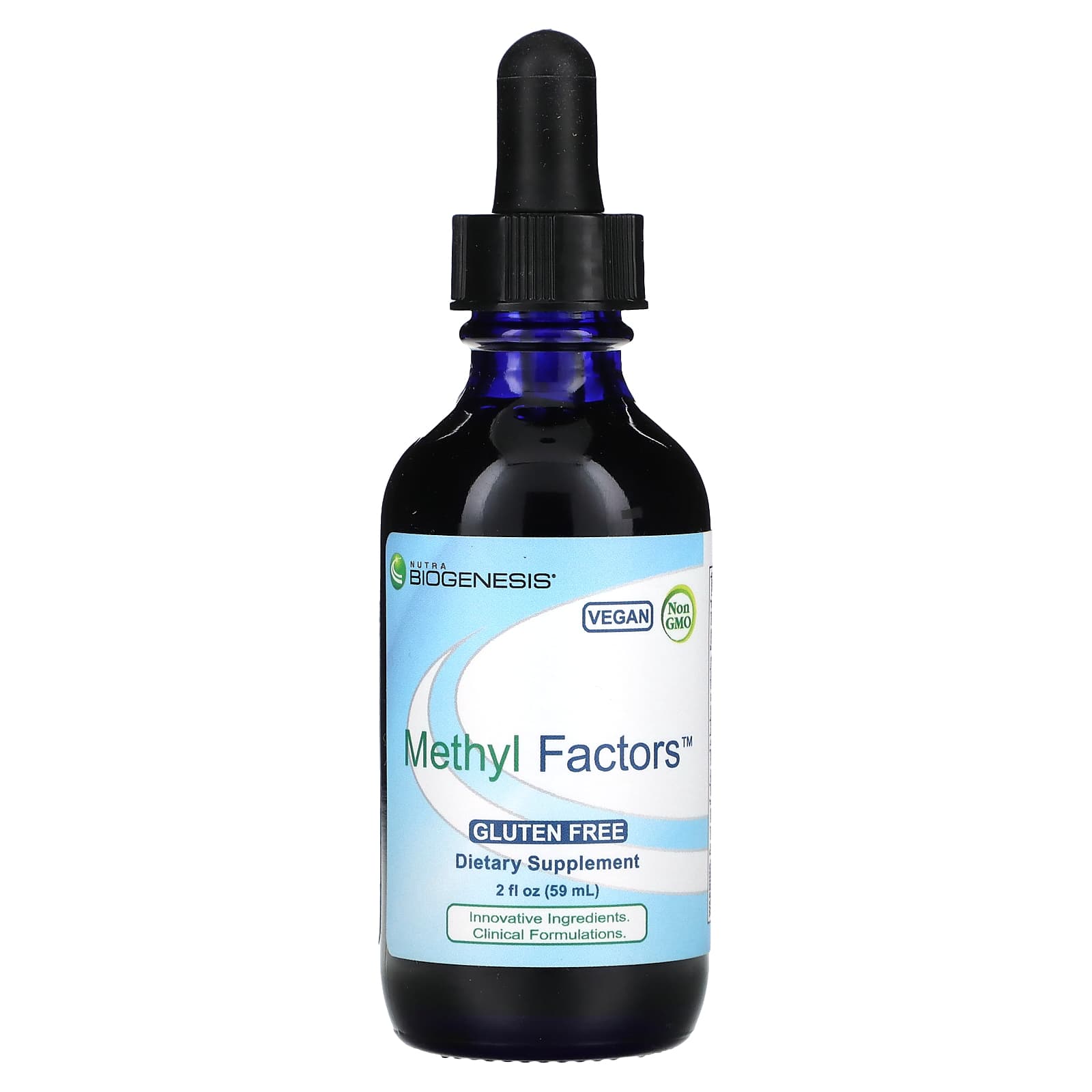Nutra BioGenesis, Methyl Factors, 2 Oz Drops UPC 812806902644 | HiLife Vitamins