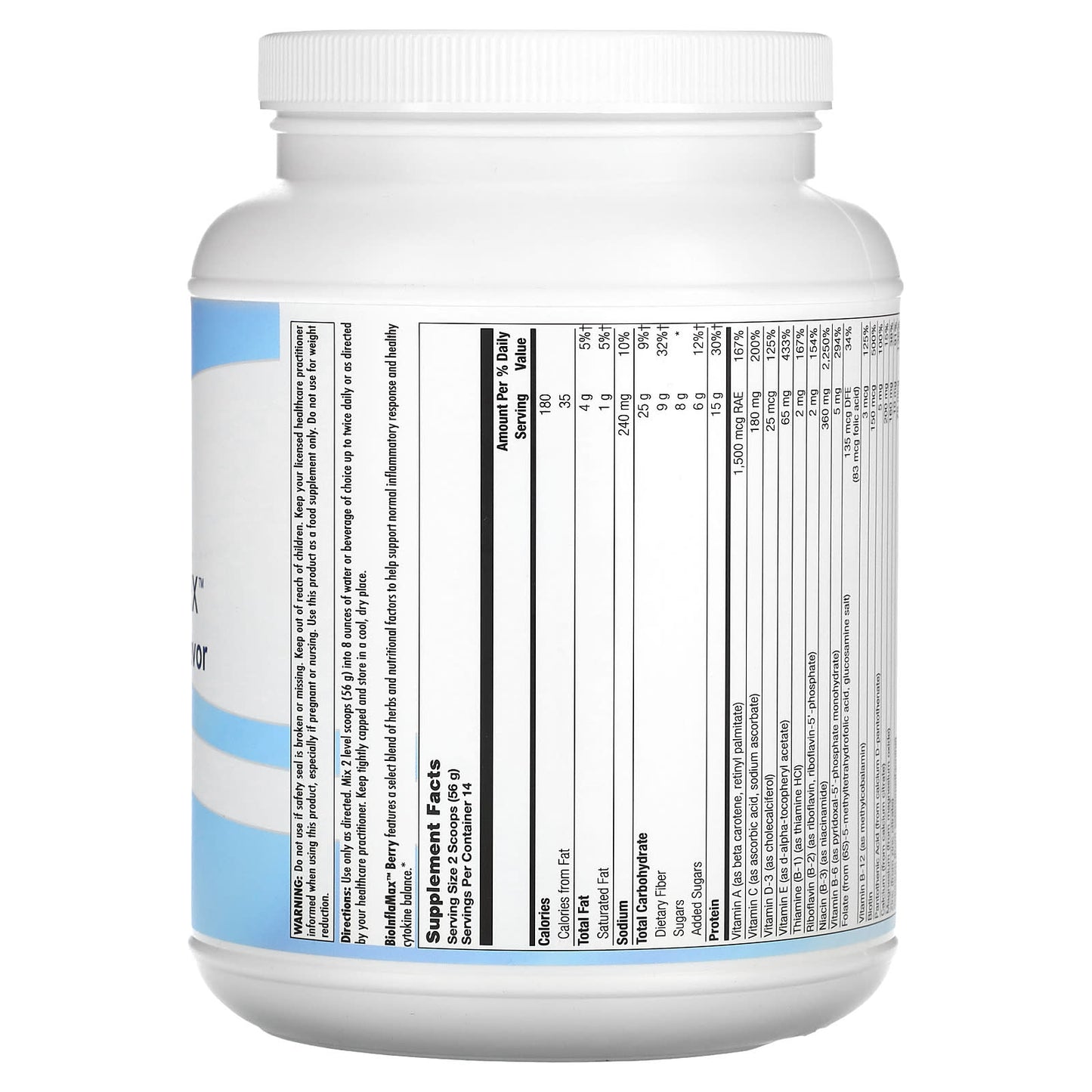 Nutra BioGenesis, BioInflaMax Powder, 1.7 Lbs UPC 812806978373 | HiLife Vitamins