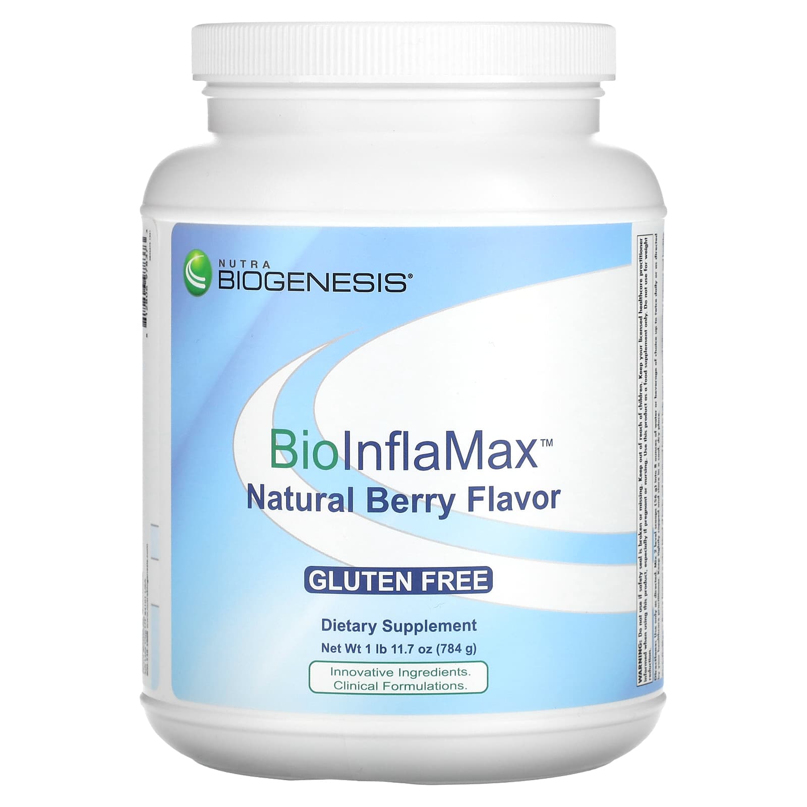 Nutra BioGenesis, BioInflaMax Powder, 1.7 Lbs UPC 812806978373 | HiLife Vitamins