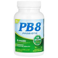 Nutrition Now, PB 8™ Probiotic, 120 Vegetarian Capsules UPC 027917003573 | Hilife Vitamins