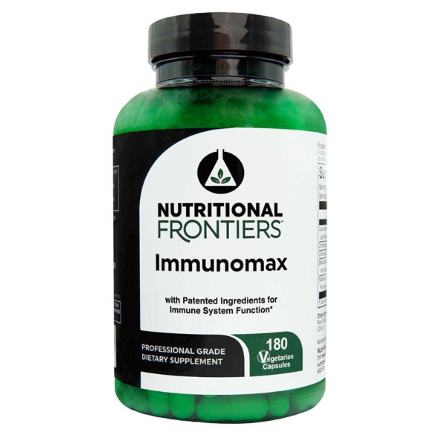 Nutritional Frontiers, Immunomax, 180 Vegetarian Capsules UPC 815317011898 | HiLife Vitamins