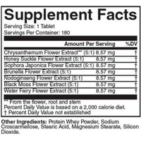 Nutritional Frontiers, Seven Flowers BP, 180 Tablets - 815317012321 | Hilife Vitamins