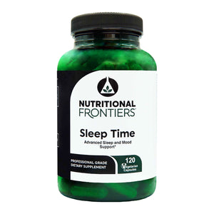 Nutritional Frontiers, Sleep Time, 120 Vegetarian Capsules - 815317010464 | Hilife Vitamins
