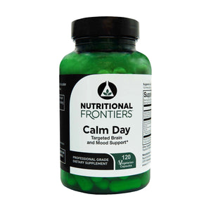 Nutritional Frontiers, Calm Day, 120 Vegetarian Capsules - 815317010488 | Hilife Vitamins