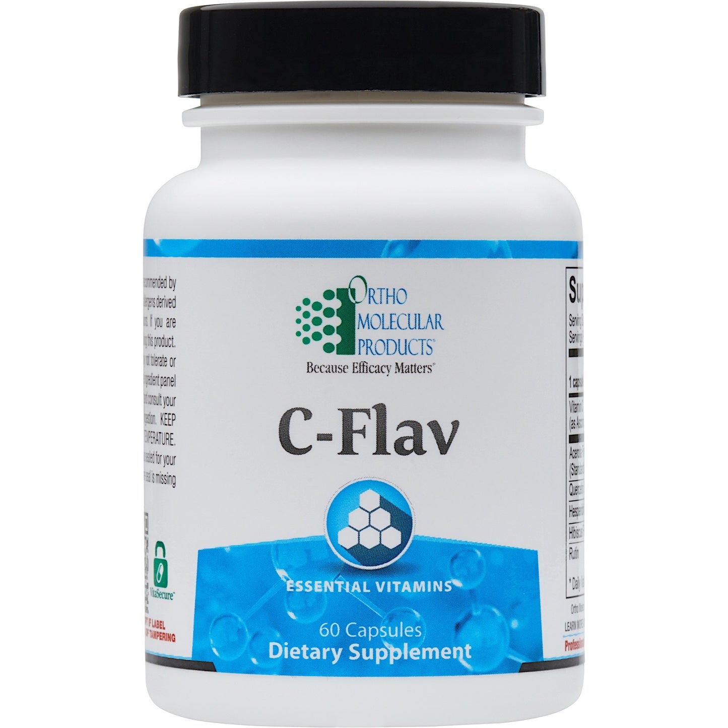 Ortho Molecular, C-Flav, 60 Capsules UPC 615033001117 | HiLife Vitamins