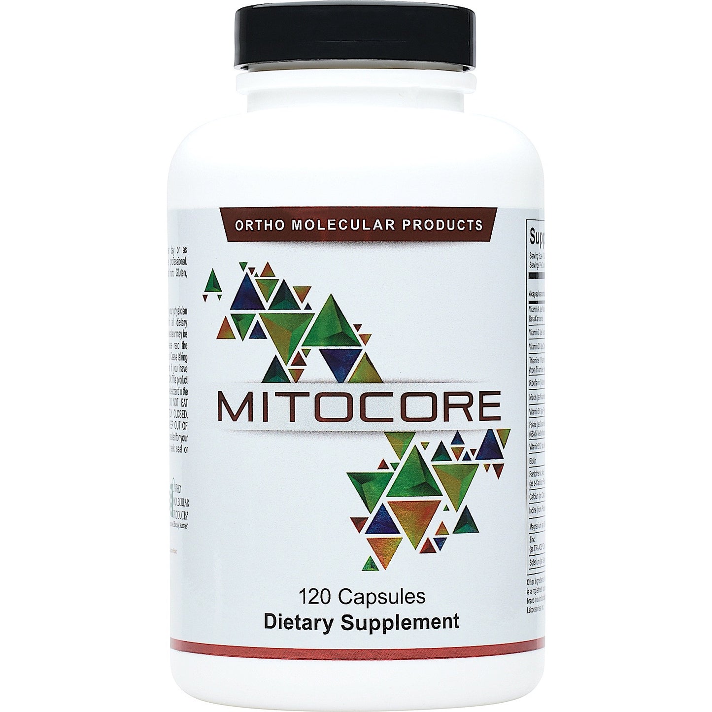 Ortho Molecular, Mitocore, 120 Capsules UPC 615033001179 | HiLife Vitamins