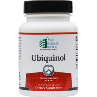 Ortho Molecular, Ubiquinol 100 mg, 30 Softgels UPC 615033001339 | HiLife Vitamins