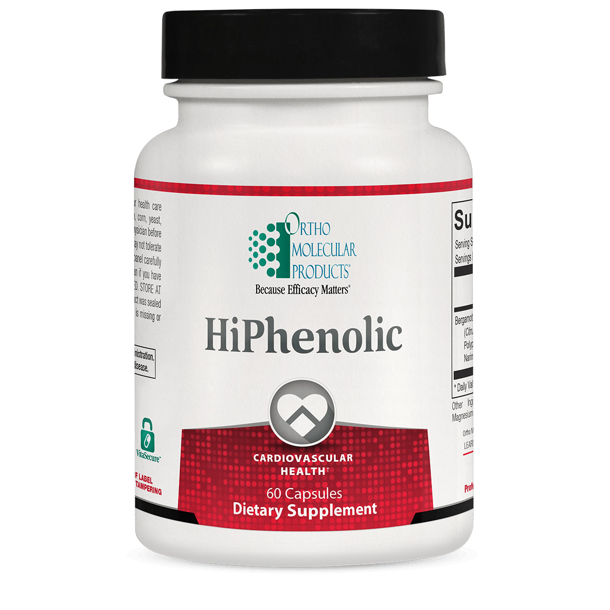 Ortho Molecular, HiPhenolic, 60 Capsules UPC 615033001629 | HiLife Vitamins