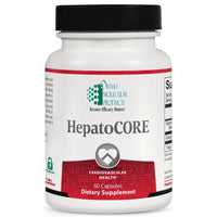 Ortho Molecular, HepatoCORE, 60 Capsules UPC 615033001636 | Hilife Vitamins
