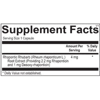 Ortho Molecular, Rhubestryn, 30 Capsules UPC 615033001650 | HiLife Vitamins