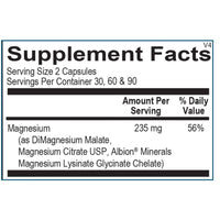 Ortho Molecular, Reacted Magnesium, 60 Capsules UPC 615033002503 | Hilife Vitamins