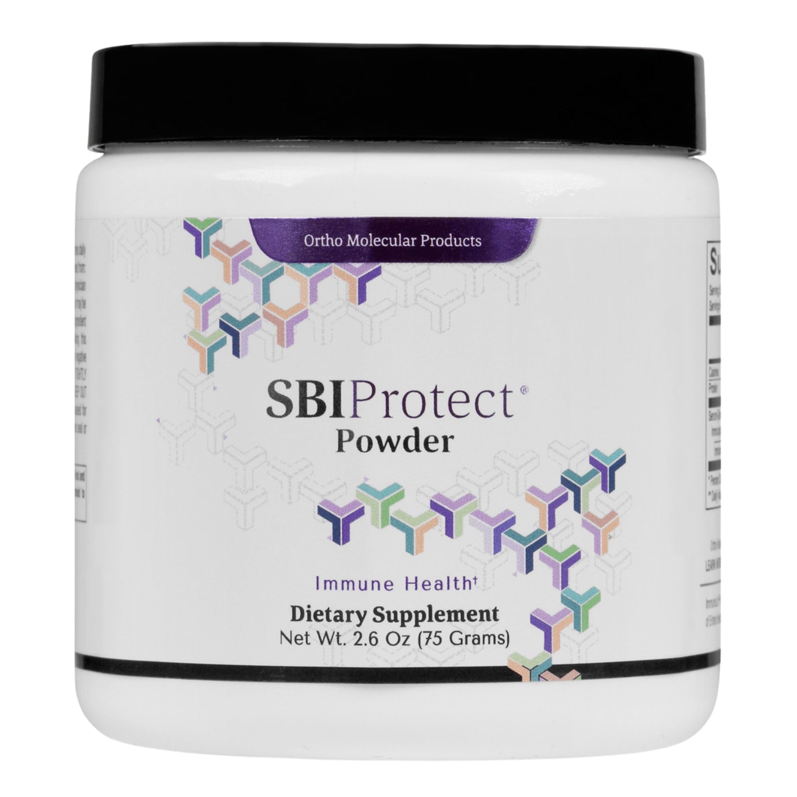 Ortho Molecular, SBI Protect Powder, 2.6 Oz UPC 615033002664 | Hilife Vitamins