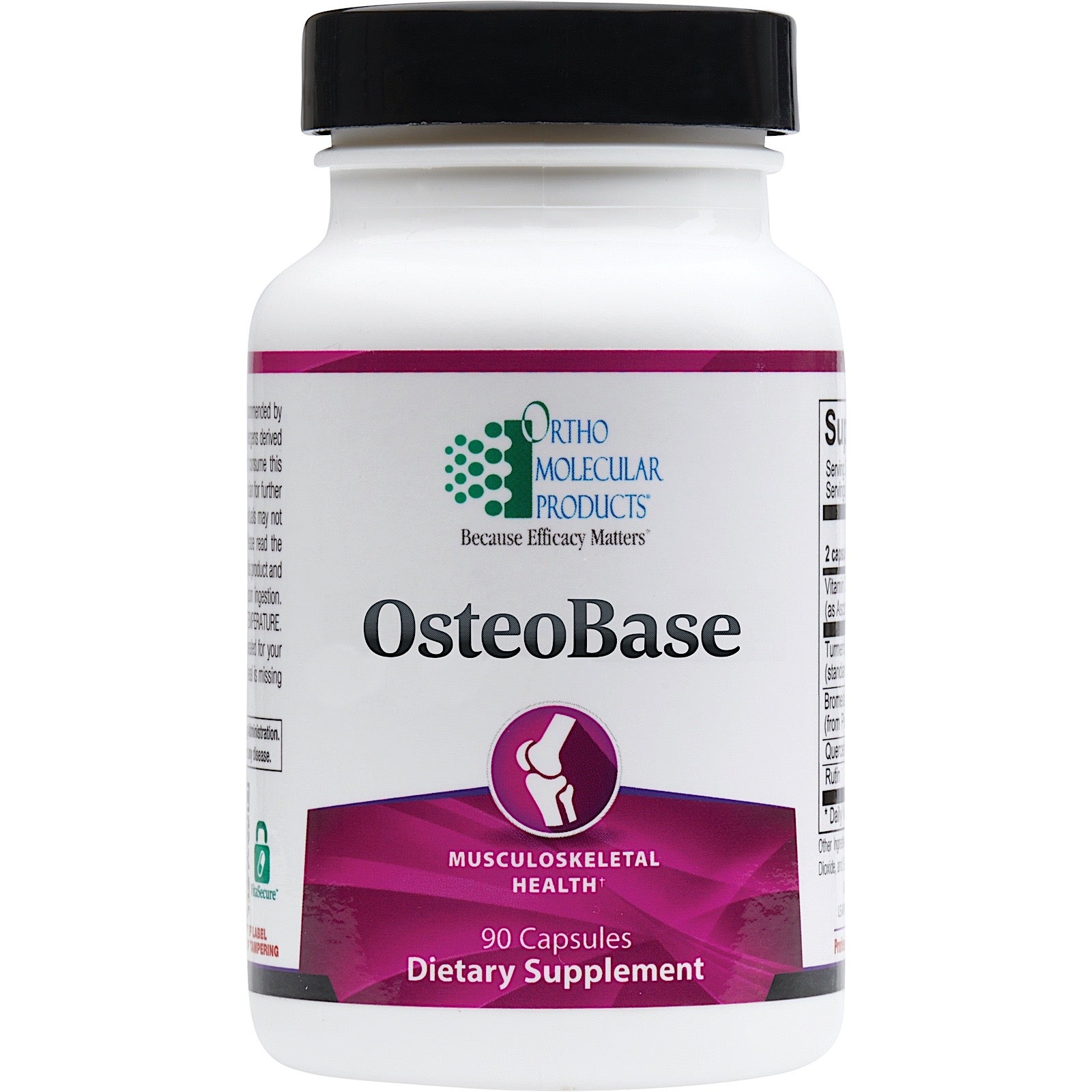 Ortho Molecular, OsteoBase, 90 Capsules UPC 615033003319 | Hilife Vitamins