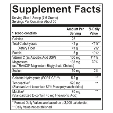 Ortho Molecular, Collagen, 30 Servings UPC 615033003333 | Hilife Vitamins