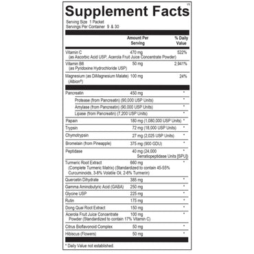 Ortho Molecular, Soft Tissue Support Pack, 30 UPC 615033003517 | Hilife Vitamins