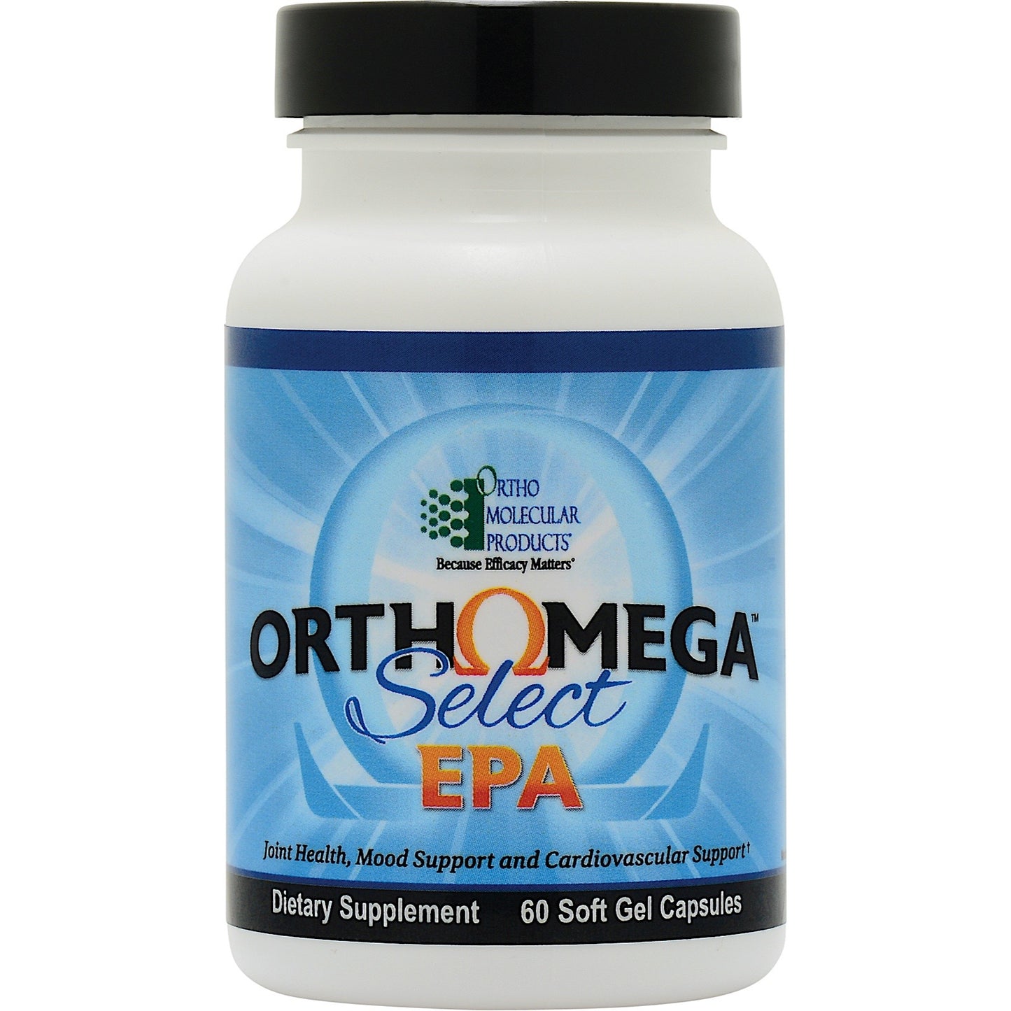 Ortho Molecular, ORTHOMEGA SELECT EPA, 60 Capsules UPC 615033004484 | HiLife Vitamins