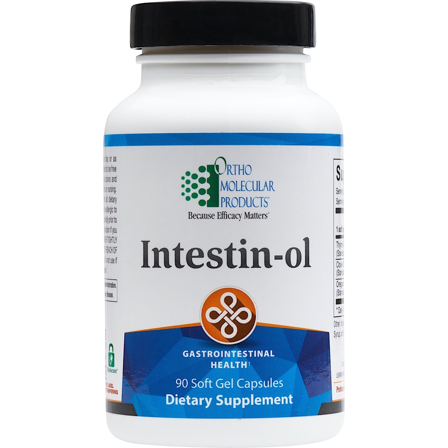 Ortho Molecular, Intestin-Ol, 90 Softgels UPC 615033004613 | HiLife Vitamins
