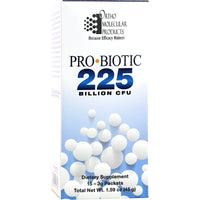 Ortho Molecular, ProBiotic 225 billion CFU, 15 Packets UPC 615033004705 | HiLife Vitamins