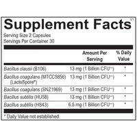 Ortho Molecular, Ortho Spore Complete, 60 Capsules UPC 615033004736 | HiLife Vitamins