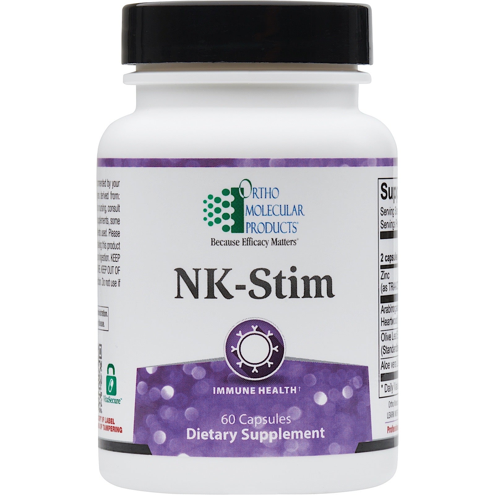 Ortho Molecular, NK-STIM, 60 Capsules UPC 615033005313 | HiLife Vitamins