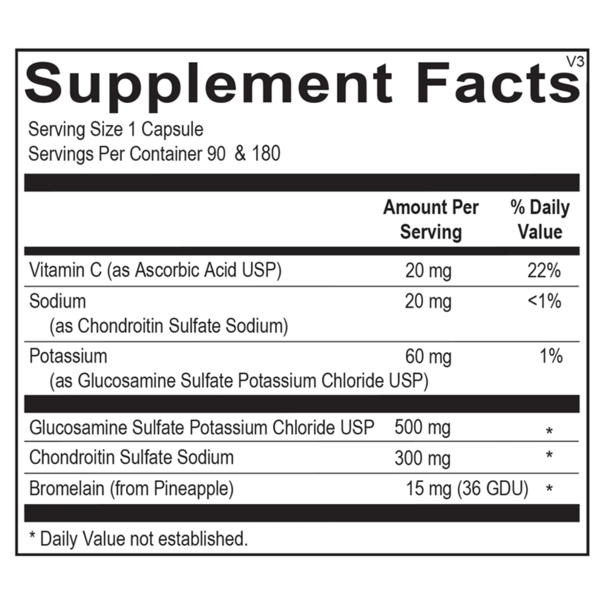 Ortho Molecular, CHONDRO-FLX, 90 Capsules UPC 615033005375 | Hilife Vitamins